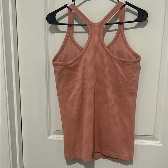 LULULEMON EBB TO STREET TANK PINK PUFF SZ 12 - Picture 5 of 6